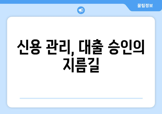 대출 거절 원인 파악| 신용조회가 없는 경우, 이럴 때는? | 신용점수, 대출 승인, 대안 솔루션