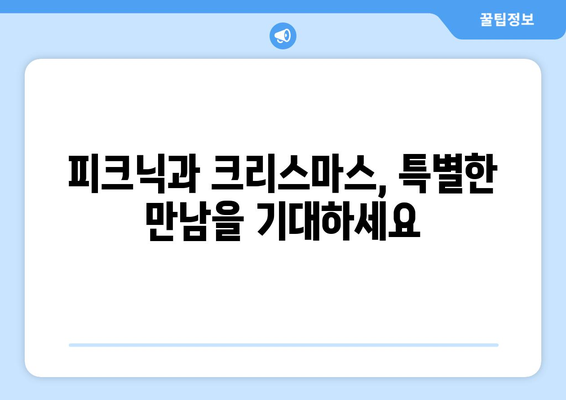 한여름의 피크닉| 8월 크리스마스 축제, 여름밤을 빛내는 특별한 경험 | 여름 축제, 크리스마스 분위기, 8월 이벤트