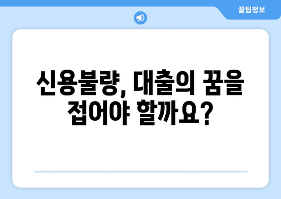 신용불량자도 가능할까? 대출나라에서 한도 조회하고 희망 찾기 | 대출, 신용불량, 한도조회, 대출나라