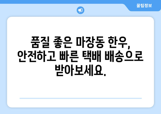 마장동 한우 선물세트 택배 배송 후기| 🎁 받는 사람도, 보내는 사람도 만족하는 선택! | 마장동, 한우 선물세트, 택배, 배송 후기, 추천