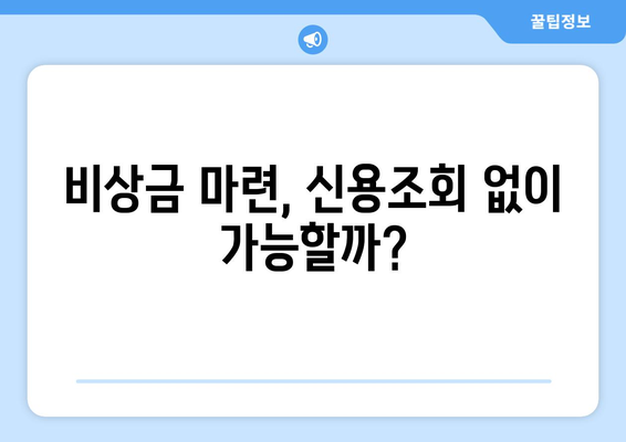 신용조회 없이 대출 승인받는 비밀| 숨겨진 방법과 주의 사항 | 신용불량자 대출, 저신용자 대출, 비상금 마련